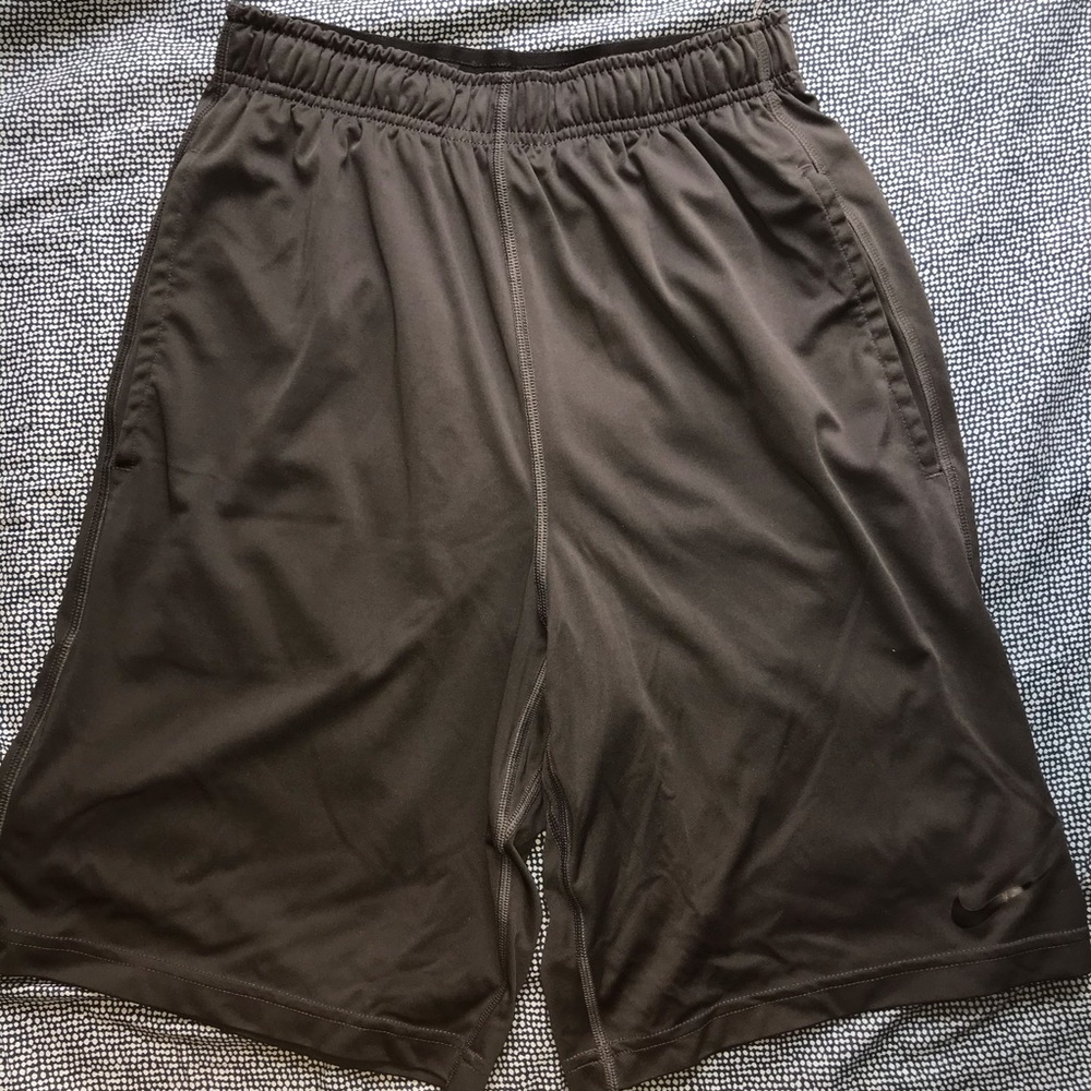 Gray Nike Dri-Fit Training Shorts Size Small